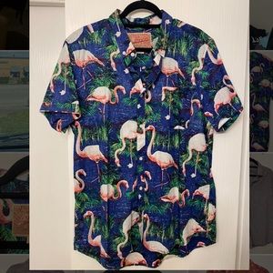 Trademark Brooklyn Flamingo Button Down